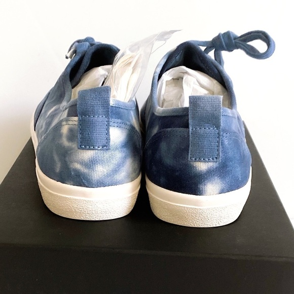 NIB J. Crew Blue Lace up Harbor Sneaker‎ In Tie-dye - Picture 4 of 8